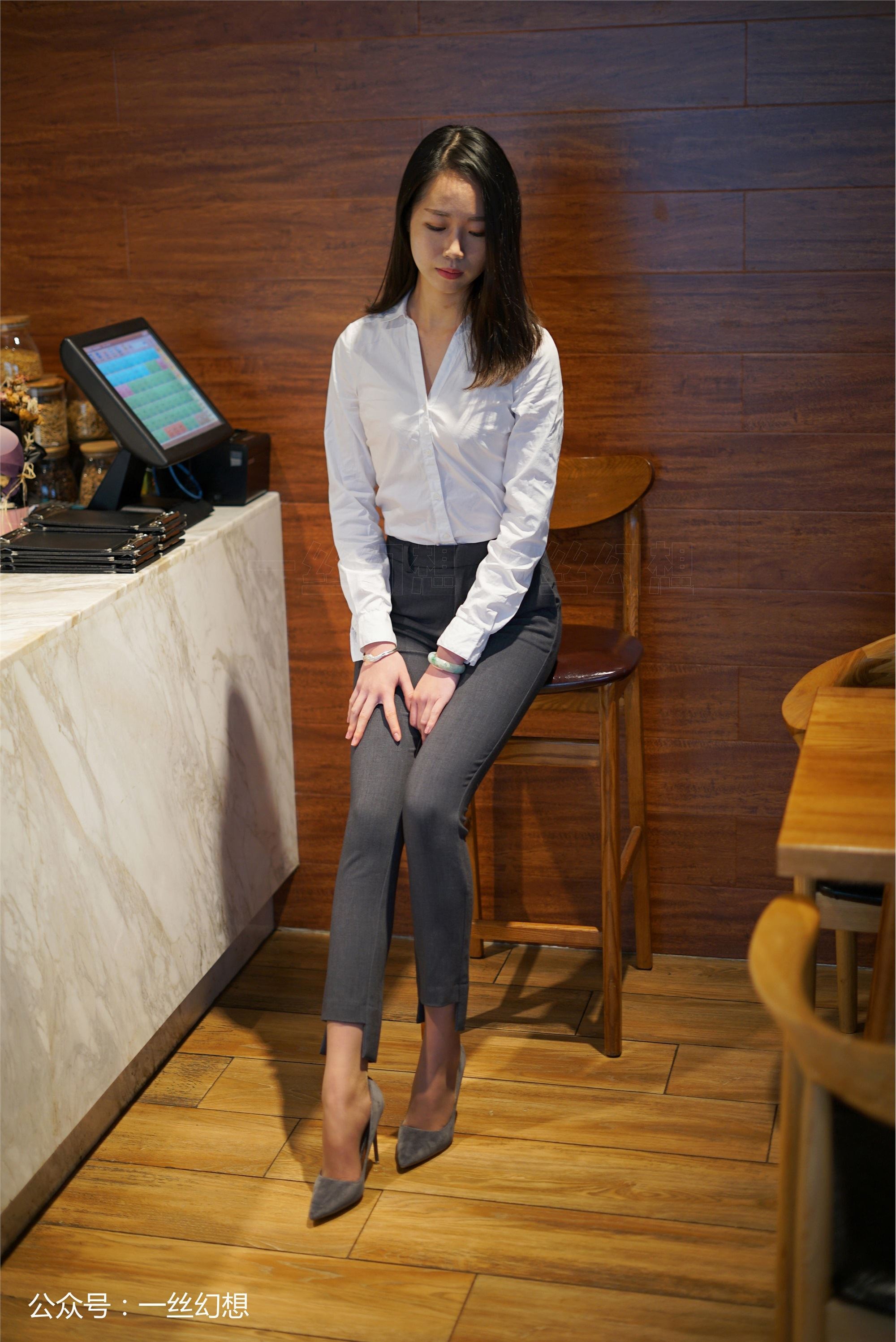 高丝女子图鉴 袜小喵×一丝幻想 NZ036 茜茜